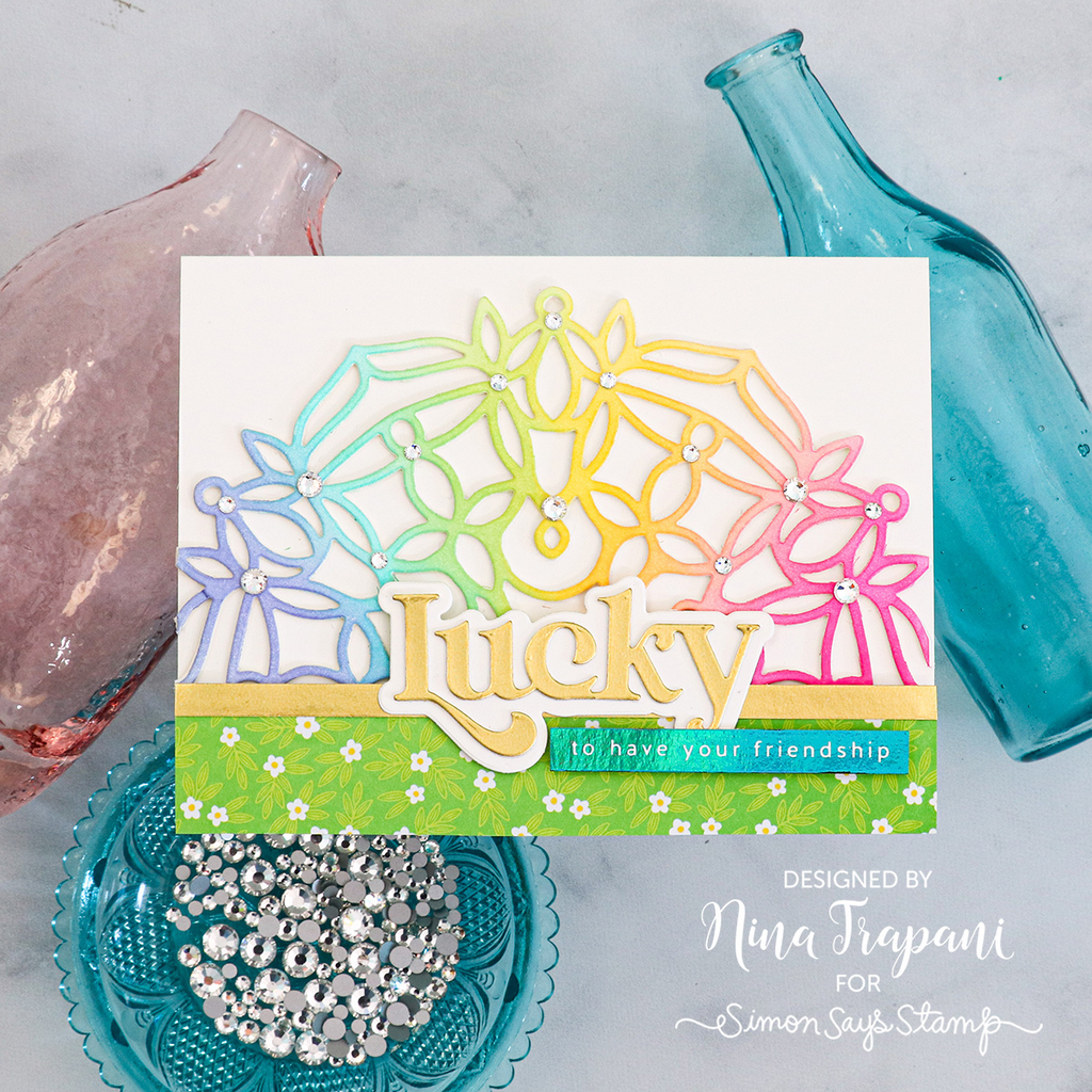 Simon Says Stamp Fancy Lucky Wafer Dies 1025sd Splendor Lucky Card | color-code:ALT07