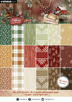 Studio Light Cottage Christmas Pattern Paper Pad sl-cc-ppp487