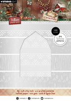 Studio Light Cottage Christmas Vellum Paper Pad Backgrounds sl-cc-vpp489