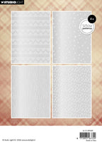 Studio Light Cottage Christmas Vellum Paper Pad Backgrounds sl-cc-vpp489 sheets