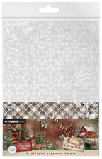 Studio Light Plaid and Snow Cottage Christmas Acetate Sheets sl-cc-acs23