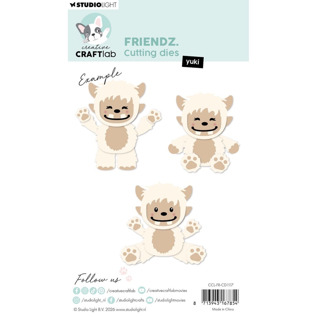 Studio Light Yuki Friendz Dies ccl-fr-cd1117 