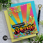 Simon Says Stamp Stencils Sunshine 1035st Sunny Vibes Splendid Card | color-code:ALT04