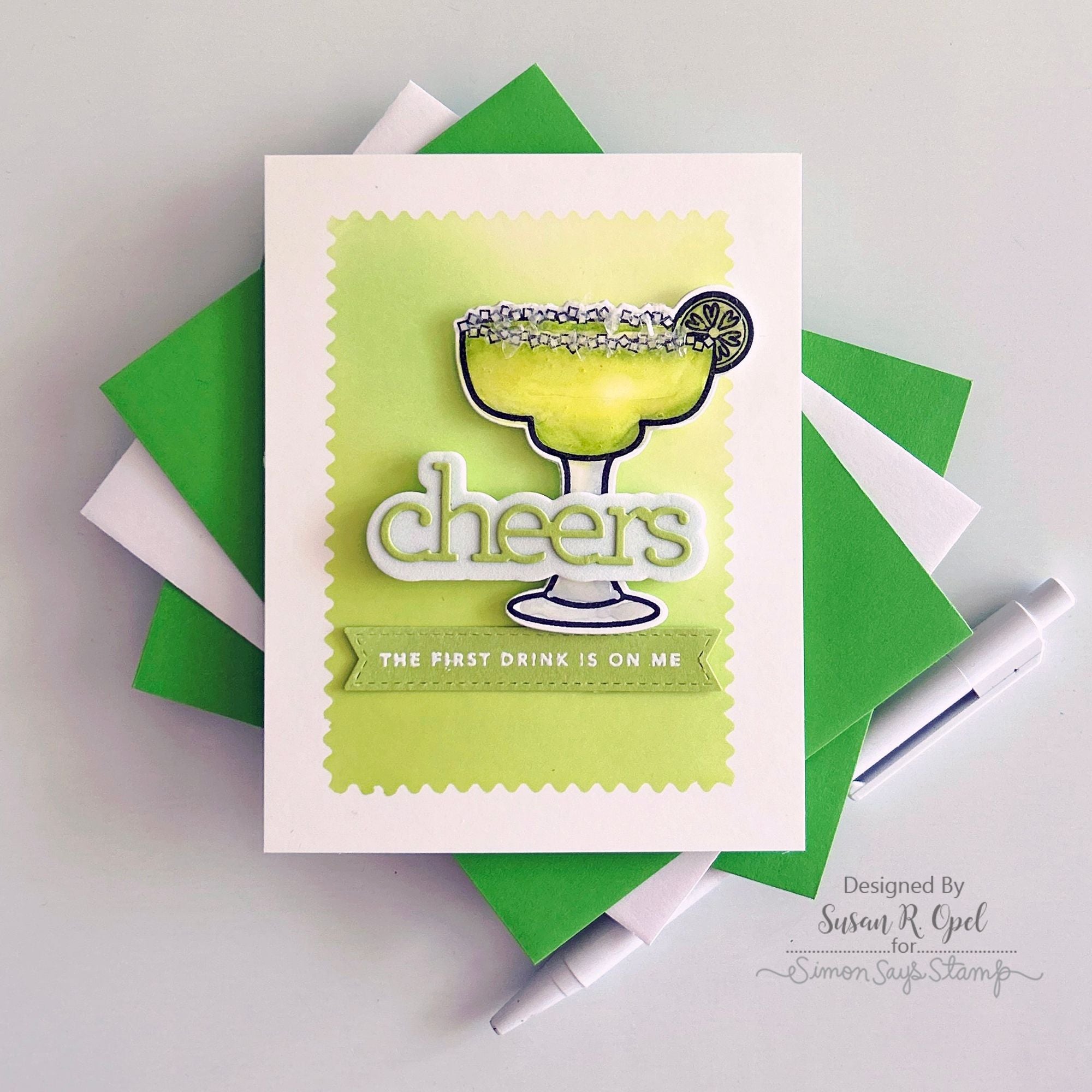 Simon Says Stamps And Dies Supercalifragilistic set636sf Dear Friend