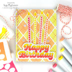 Simon Says Stamp Bubble Script Birthday Wafer Dies 1162sd Birthday Card | color-code:ALT05