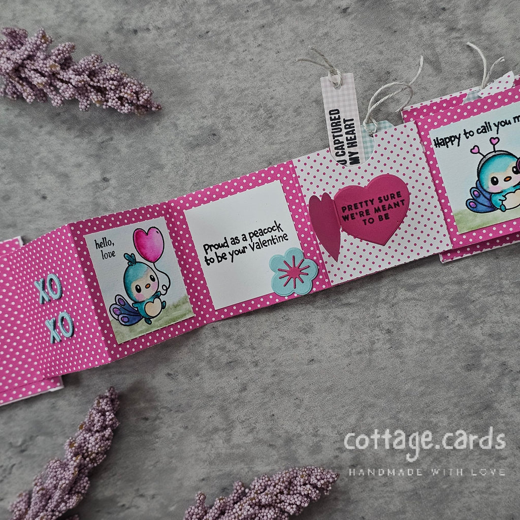 Simon Says Stamp Sweet Peacock Wafer Dies 1534sdc Heart to Heart