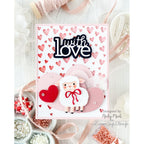 Simon Says Stamp Sweet Sheep Wafer Dies s1128 Beautiful Moments Love Card