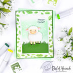 Simon Says Stamp Sweet Sheep Wafer Dies s1128 Beautiful Moments Easter Card | color-code:ALT02