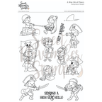 Sweet November Stamps A Wee Bit of Piracy Clear Stamp Set sns-bp-sr-25