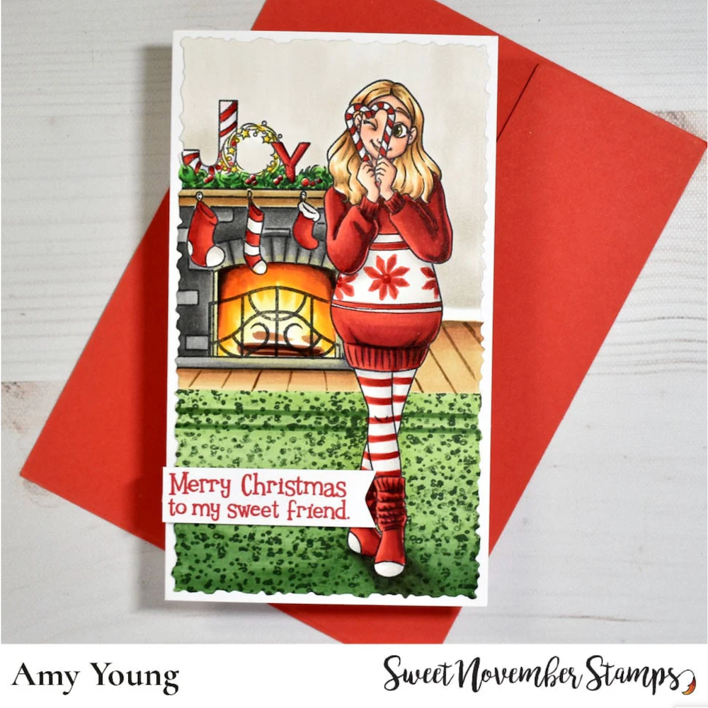 Sweet November Stamps Candie Clear Stamp Set sns-sg-ie-24 amy