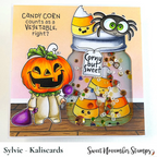 Sweet November Stamps Corny but Sweet Clear Stamp Set sns-hw-cs-24