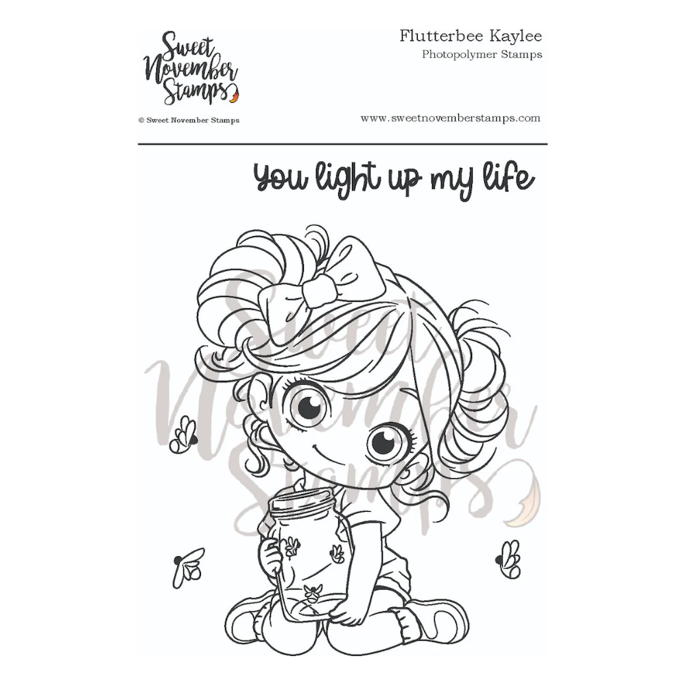 Sweet November Stamps Kaylee Clear Stamp Set sns-fk-sr-25