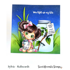 Sweet November Stamps Kaylee Clear Stamp Set sns-fk-sr-25 sylvie