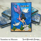 Sweet November Stamps Merielle Clear Stamp Set sns-sn-el-25 yasmine 2