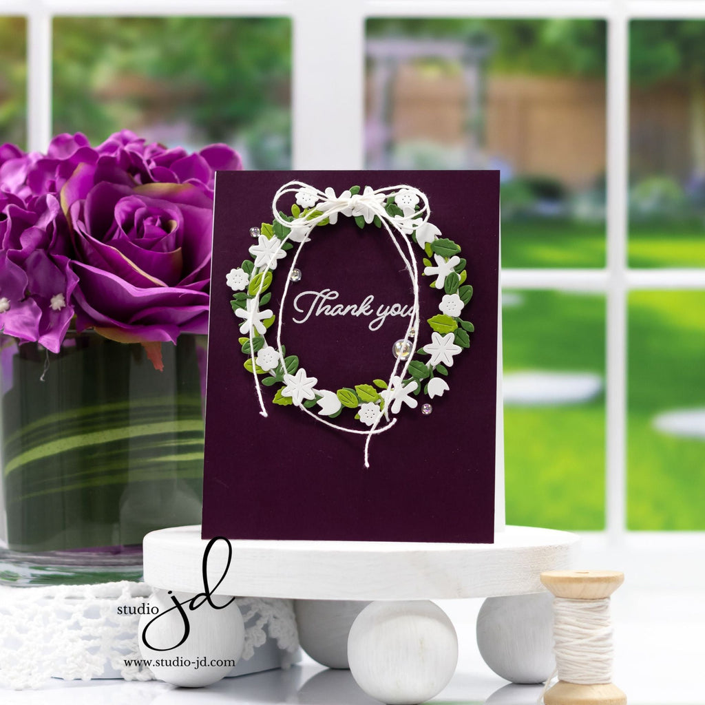 Simon Says Stamp Sweet Tiny Flowers Wafer Dies s1005 You Are My Favorite Thank You Card | color-code:ALT01