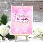Simon Says Stamp Sweet Tiny Flowers Wafer Dies s1005 You Are My Favorite Happy Anniversary Card