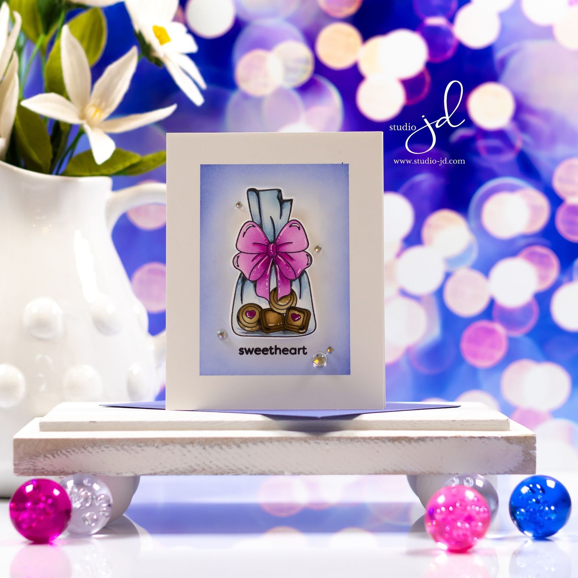 Simon Says Stamp Set of 4 Stencils Sweet Treats 1070stc To Be Loved Love Card | color-code:ALT05