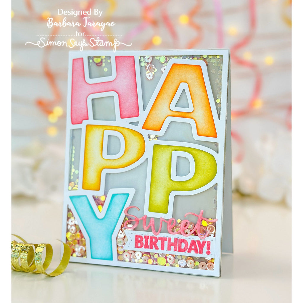 Simon Says Stamp Sweet Wafer Dies 8017sd Birthday Card | color-code:ALT04