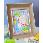 Simon Says Stamp Swing Blossoms Wafer Die s921 Cheering for You Love You Decor