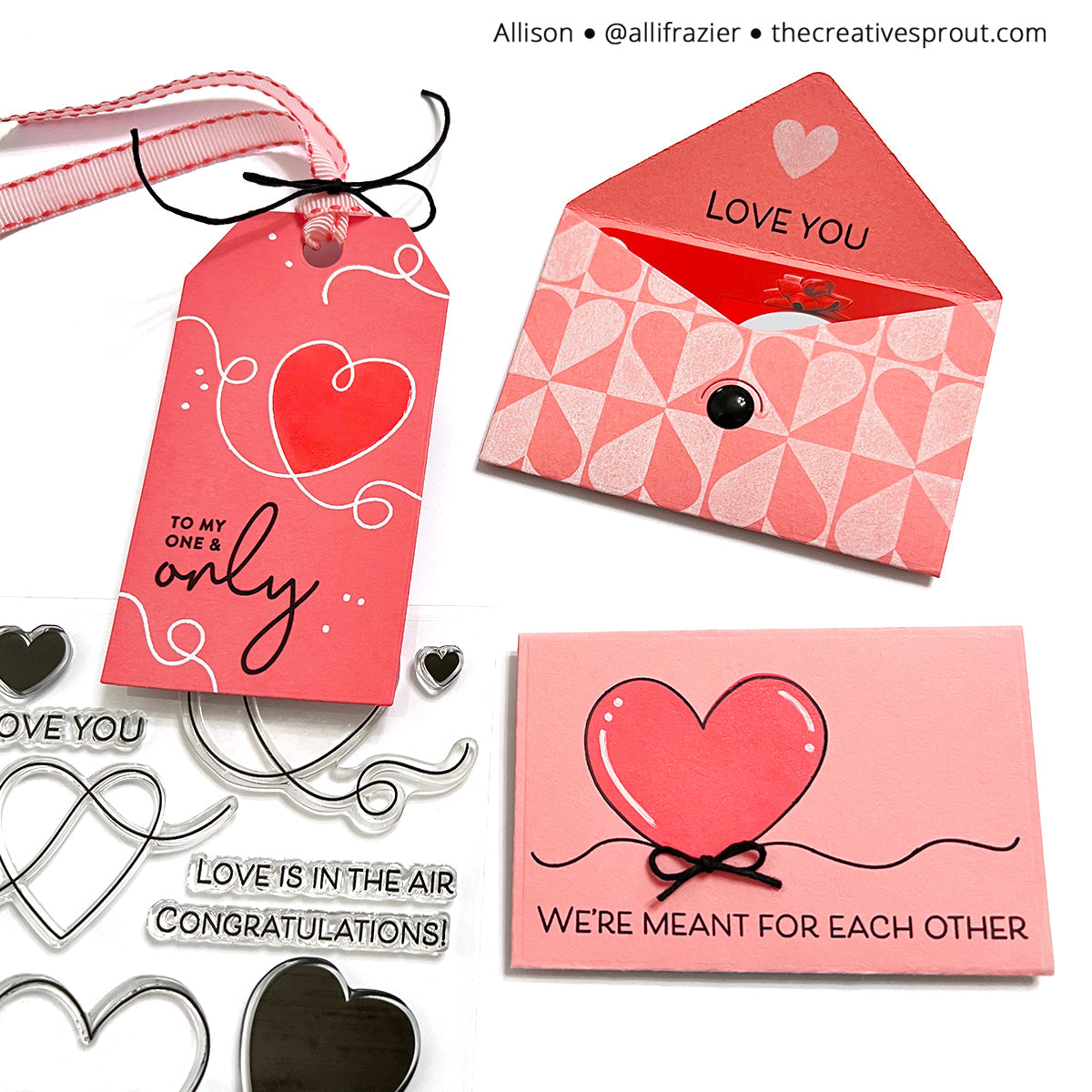 Simon Says Stamps and Dies Swirly Hearts set916sh To Be Loved Love Notes | color-code:ALT01