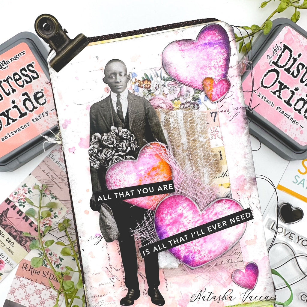 Simon Says Stamps and Dies Swirly Hearts set916sh To Be Loved Love Decor