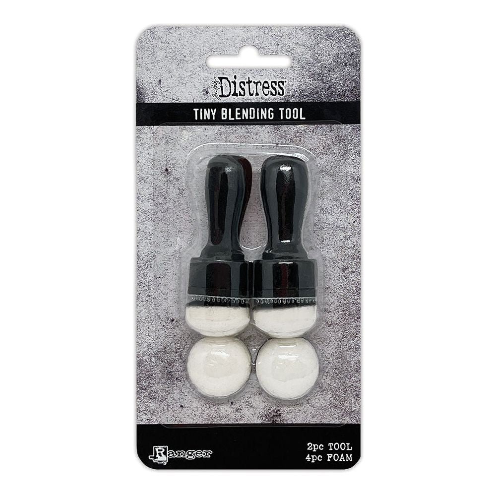 Tim Holtz Distress Tiny Blending Tool Bundle of 10 Ranger close up