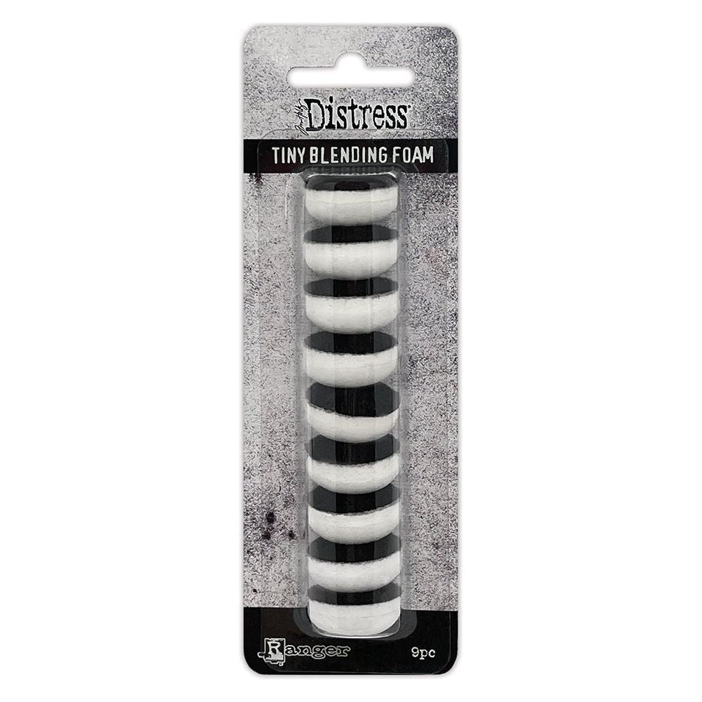 Tim Holtz Distress Tiny Blending Tool And Foams Bundle Ranger close up of replacement domes