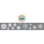 TEXT{ures} Winter in Bloom Snowflakes Kiss Cut Tape texct0002