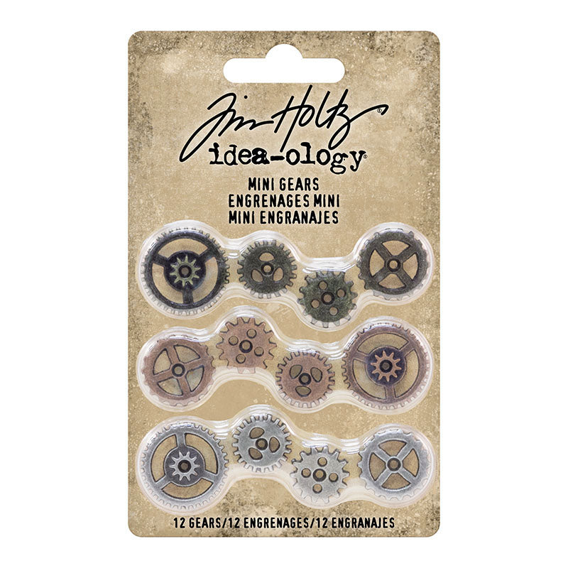 Tim Holtz idea-ology MINI GEARS Sprockets TH93012
