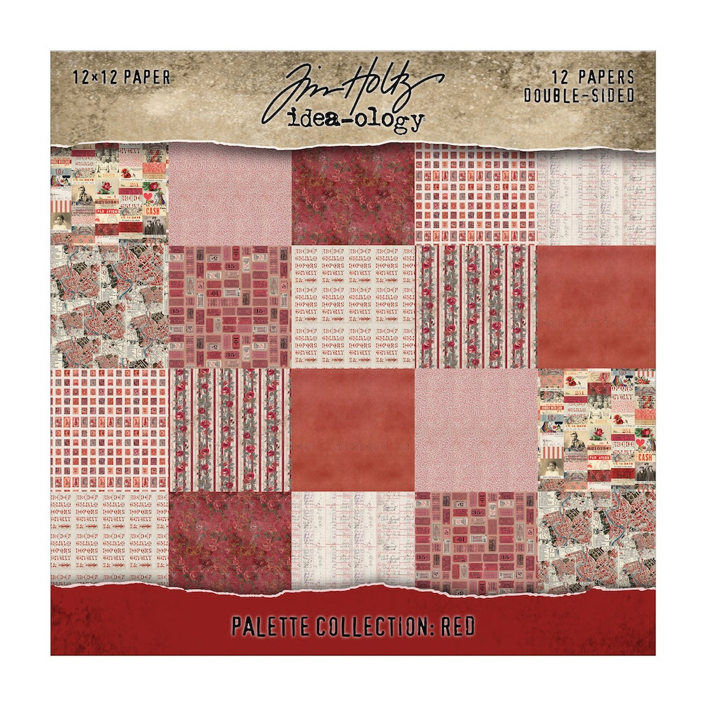 Tim Holtz idea-ology Palette Paper Collection January 2026 I Want It All Bundle