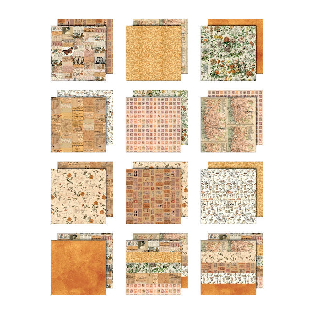 Tim Holtz idea-ology 12 x 12 Palette Paper Collection January 2026 I Want It All Bundle