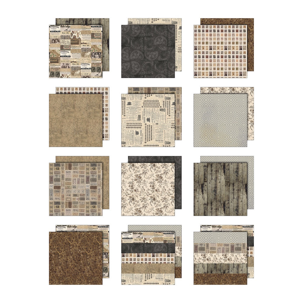 Tim Holtz idea-ology Palette Paper Collection March 2026 I Want It All Bundle