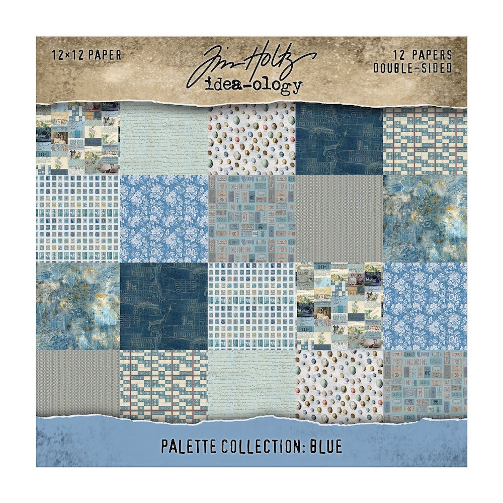 Tim Holtz idea-ology Palette Paper Collection May 2026 I Want It All Bundle