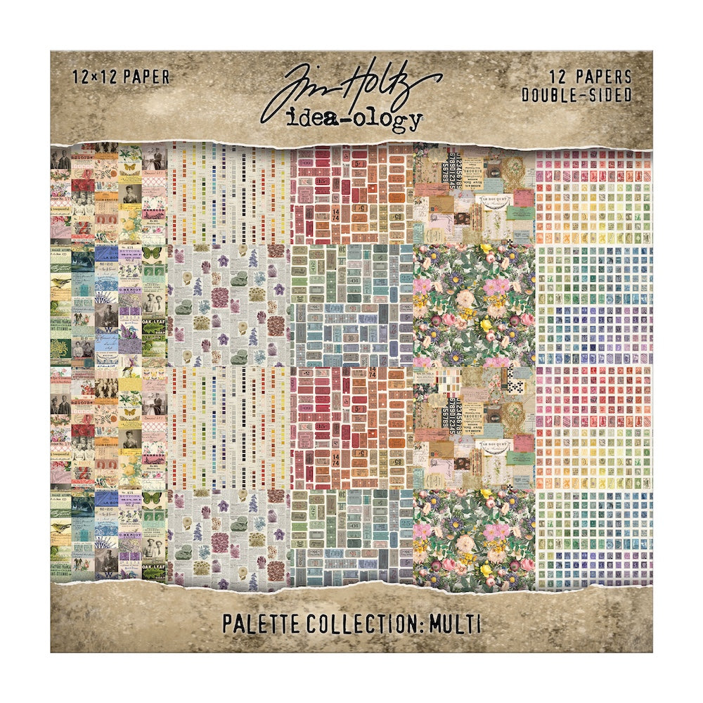 Tim Holtz idea-ology Palette Paper Collection July 2026 I Want It All Bundle