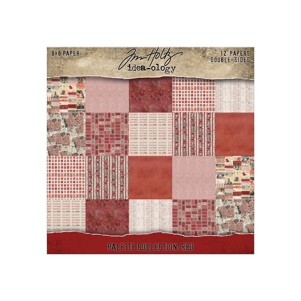 Tim Holtz idea-ology Palette Paper Collection January 2026 I Want It All Bundle