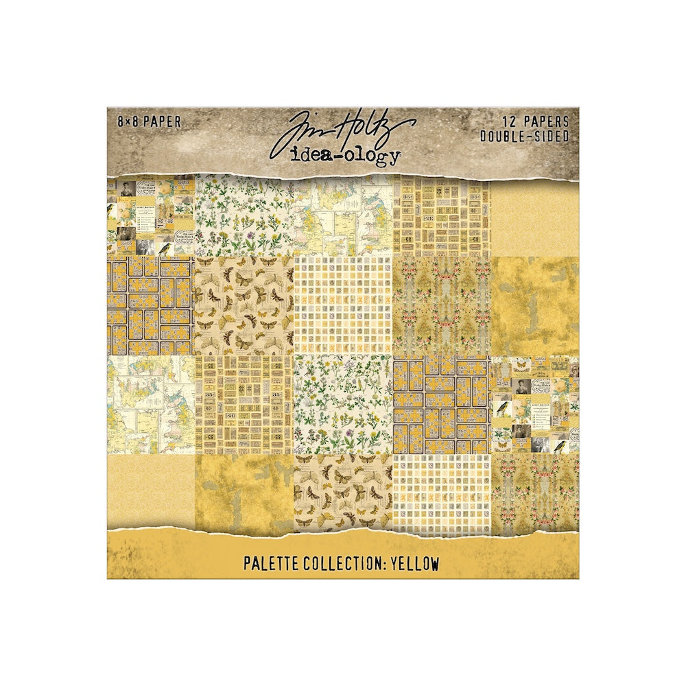 Tim Holtz idea-ology Palette Paper Collection March 2026 I Want It All Bundle