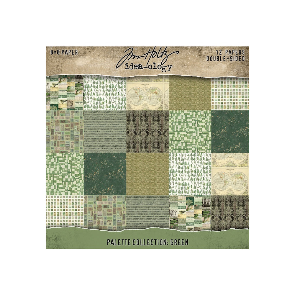 Tim Holtz idea-ology Palette Paper Collection March 2026 I Want It All Bundle