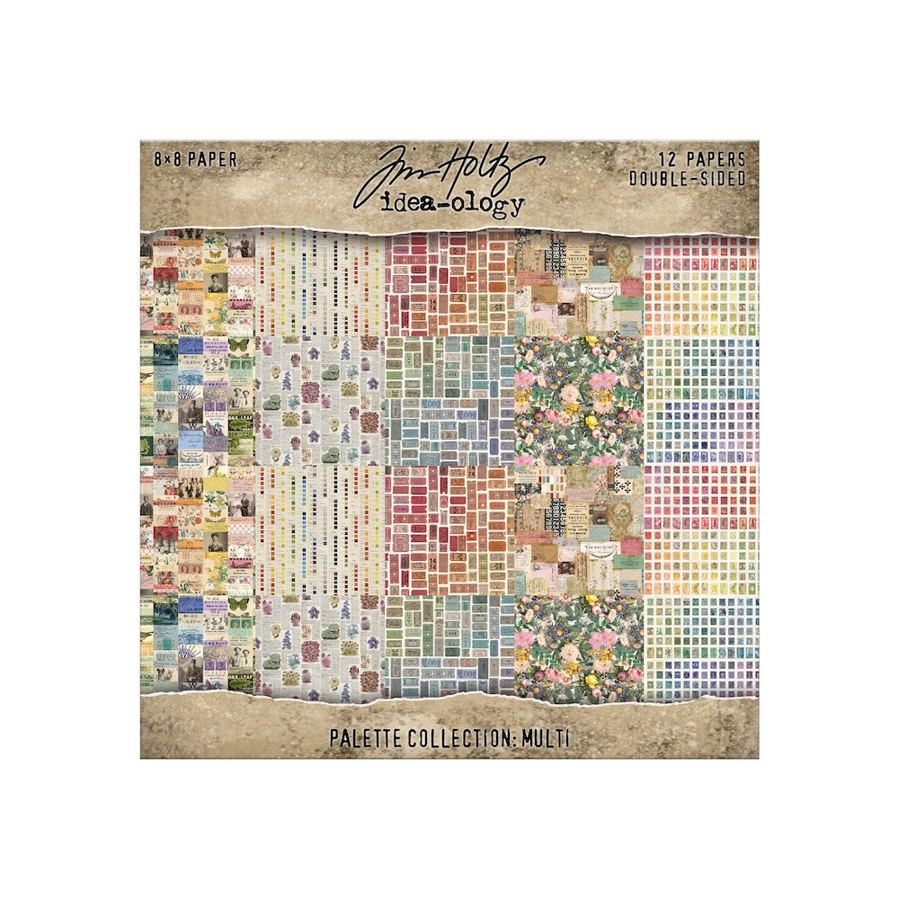 Tim Holtz idea-ology Palette Paper Collection July 2026 I Want It All Bundle
