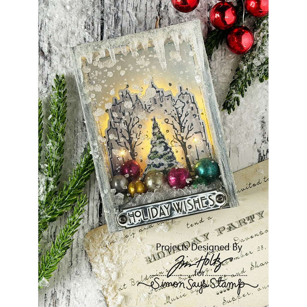 Simon Says Stamp Holiday Sketchbook Wafer Dies 456sss Handmade Christmas Decor