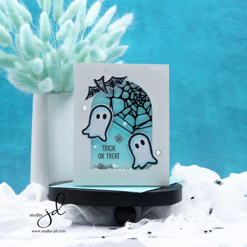 Tim Holtz Tiny Frights Stamps with Simon Says Stamp Dies Bundle settf25 Halloween Card | color-code:ALT10