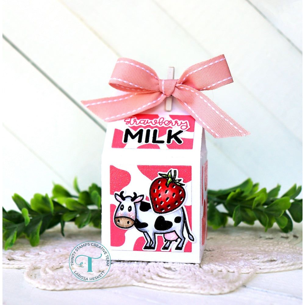 Trinity Stamps Carton Companion Clear Stamp Set tps-321 cow