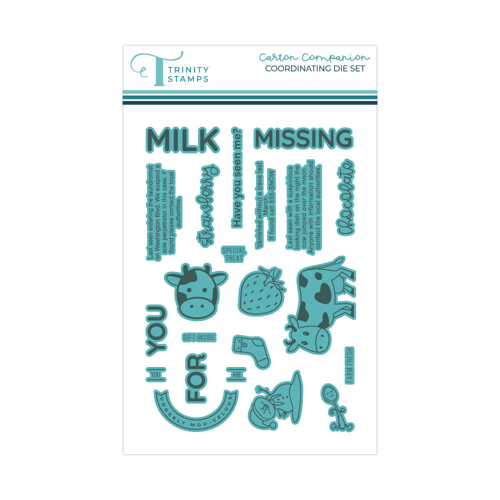 Trinity Stamps Carton Companion Die Set tmd-c321