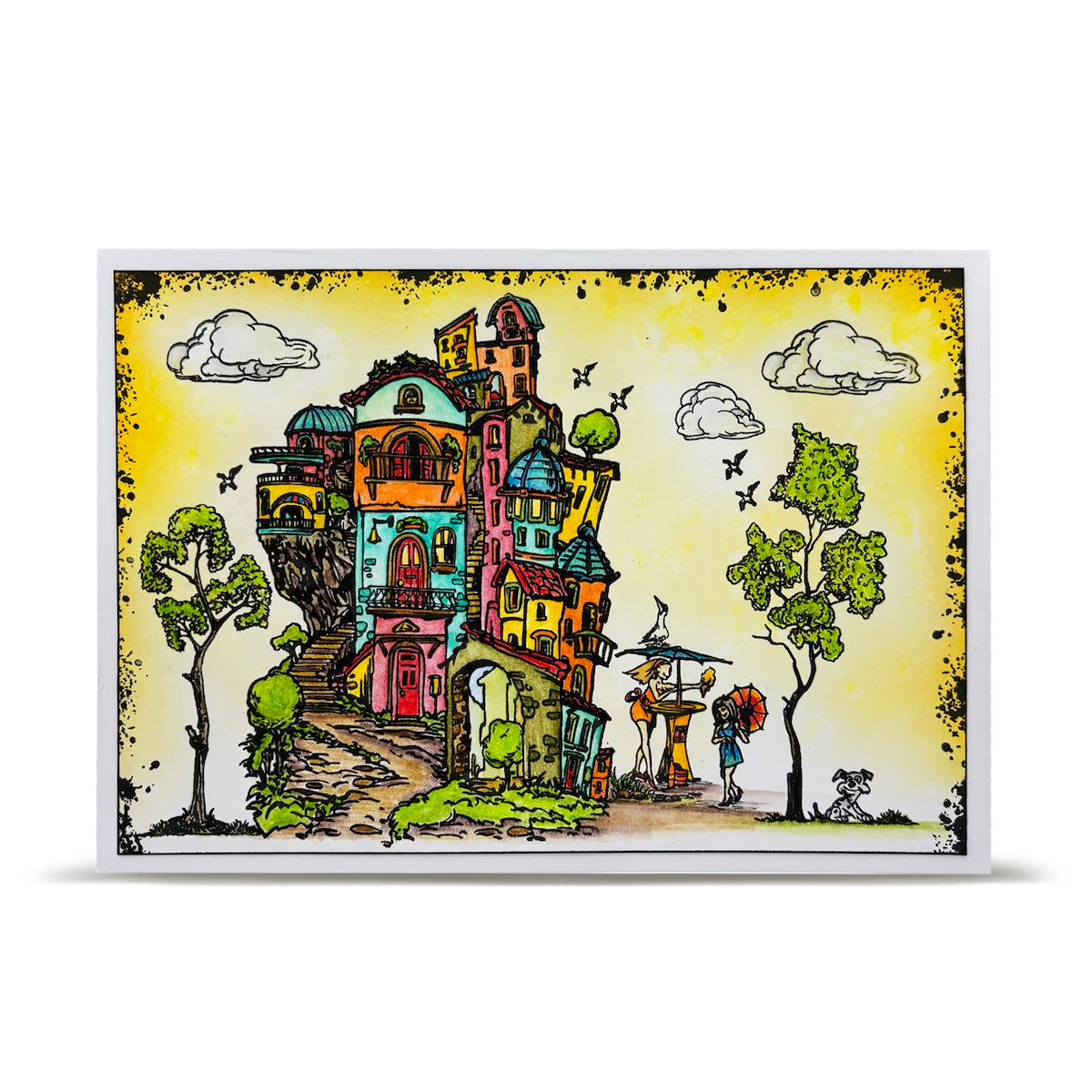 AALL & Create House Party A6 Clear Stamp Set 1307 ice cream