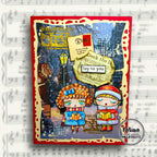 AALL & Create Joyful Noise A7 Clear Stamps 1315