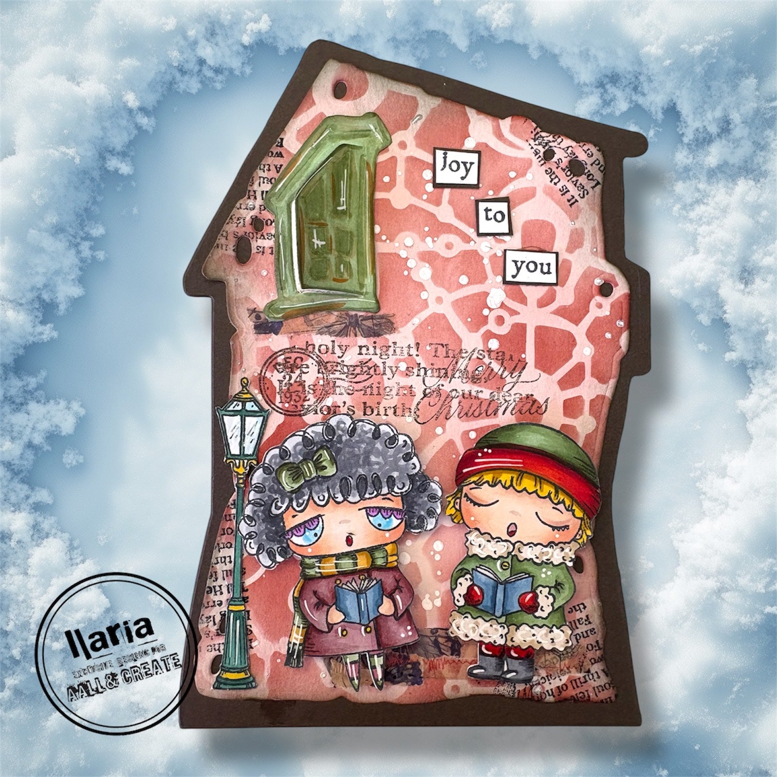 AALL & Create Joyful Noise A7 Clear Stamps 1315