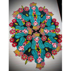 Paper Artsy Tracy Scott Mini Cling Stamps tsm17 mandala
