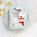 CZ Design Tag Greetings Wafer Dies czd289c DieCember Christmas Card | color-code:ALT02