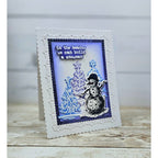 Tim Holtz Cling Rubber Stamps Tattered Christmas cms318
