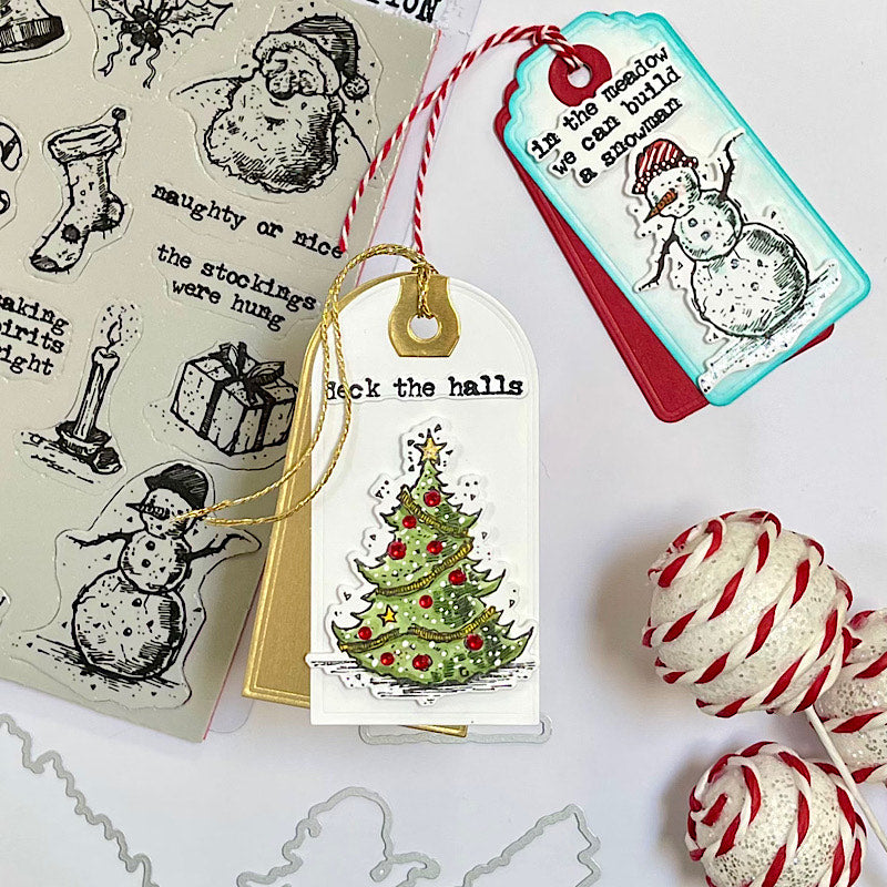 Simon Says Stamp Tattered Christmas Wafer Dies 318sss Christmas Tags | color-code:ALT02