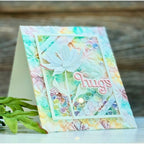 Simon Says Stamp Tattered Daisy Wafer Die s989 Moments in Time Hugs Card